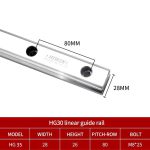 ریل عرض 35 هایوین (HIWIN) ساخت تایوان مدل HG35